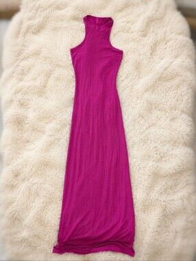 skims pink glitter dress SKIMS Launches Soft Lounge Shimmer Collection